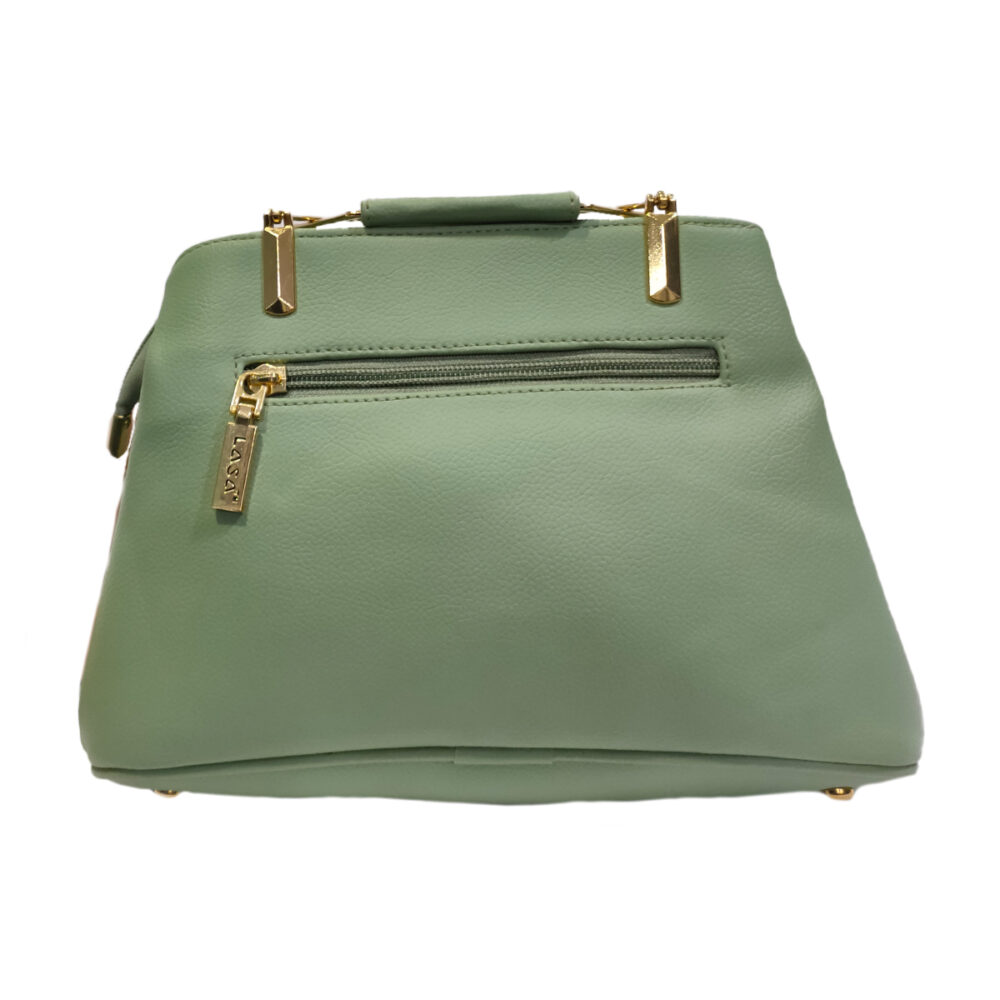 Green Leather Hand Bag