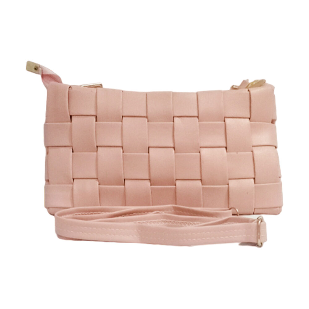 Light Pink Checks Sling Bag