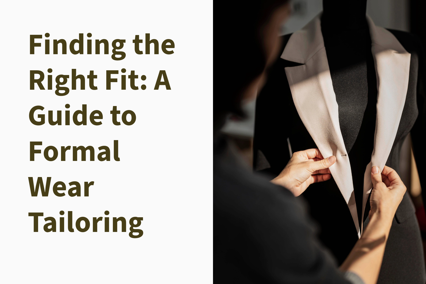 formal wear tailoring